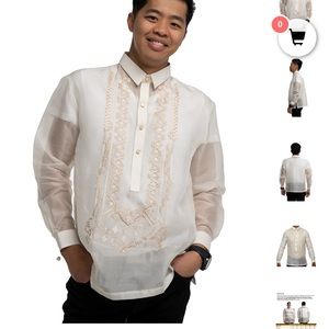 Original Premium Classic Jusi Barong Tagalog - Juan JS3